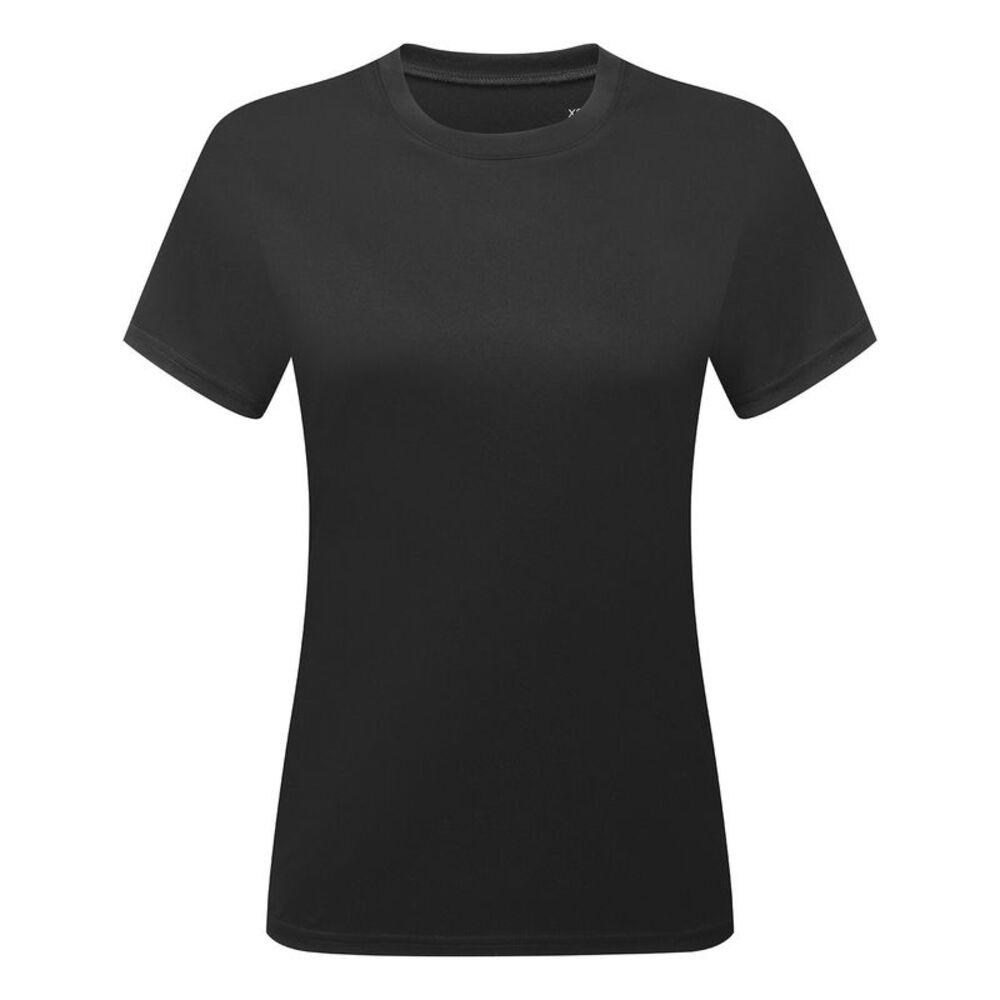 TriDri Womens/Ladies Ion-Charge T-Shirt / Black